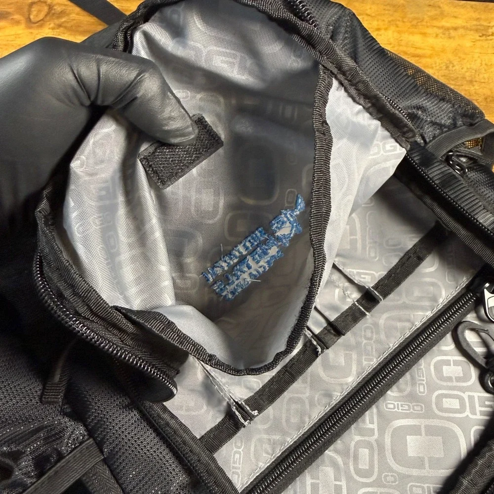 OGIO Metro Black Synthetic Padded Laptop Backpack Mens Womens One‎ Size